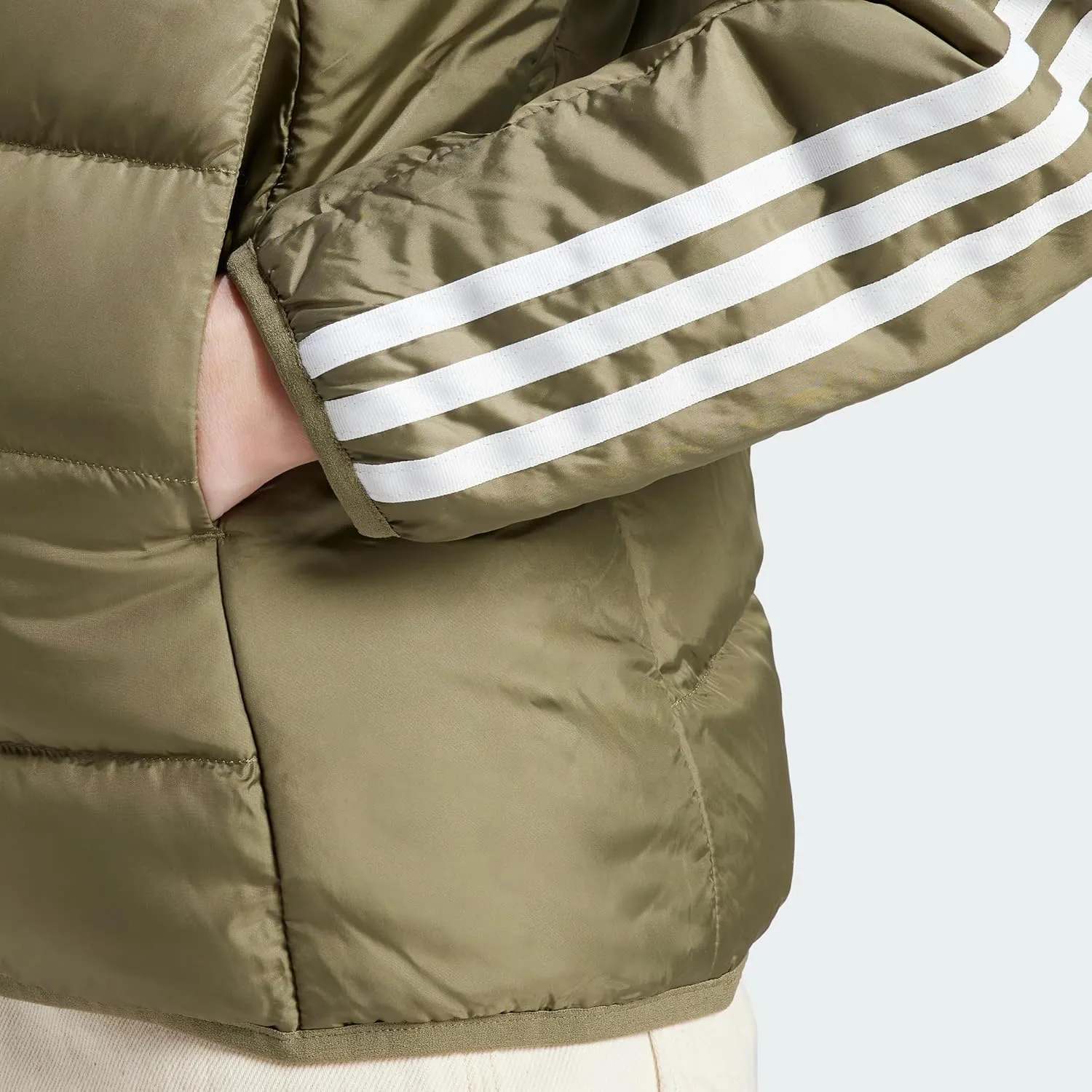 adidas Essentials 3-Stripes Light Down Jacket