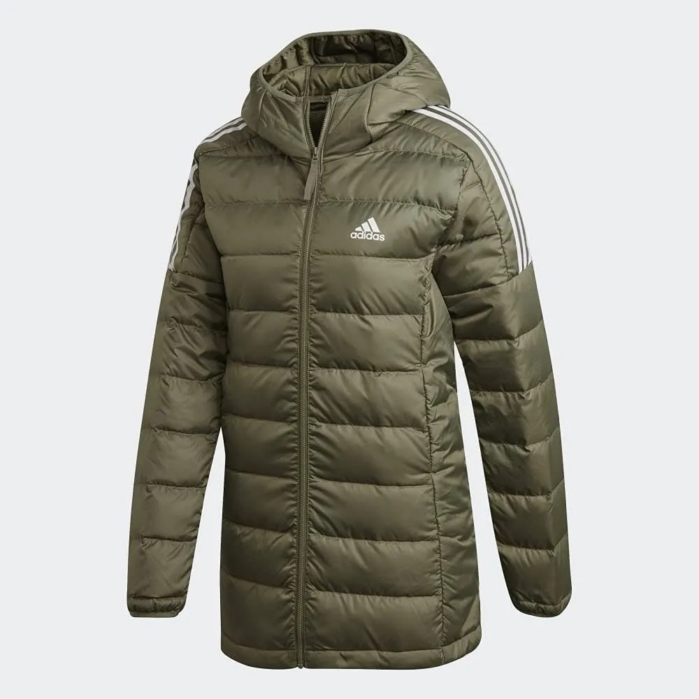 adidas Women's Essentials Light Down Hooded Parka