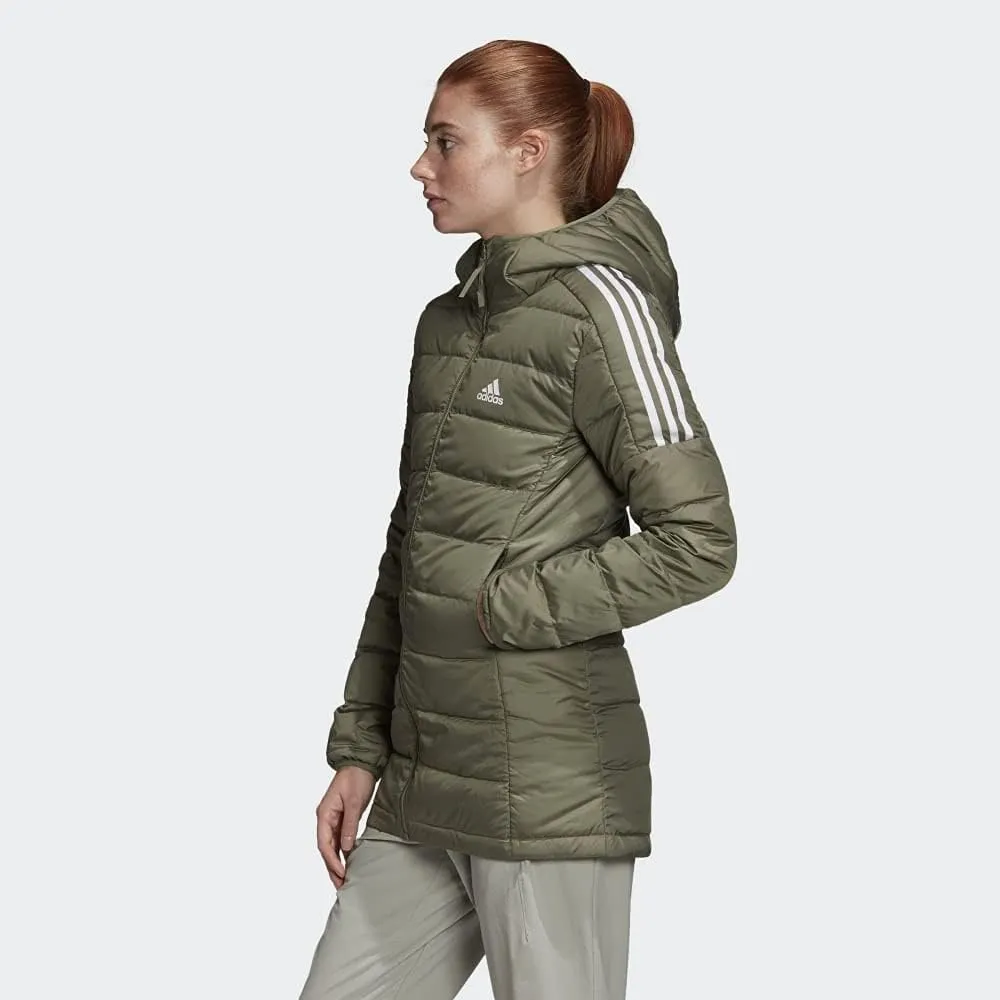 adidas Women's Essentials Light Down Hooded Parka