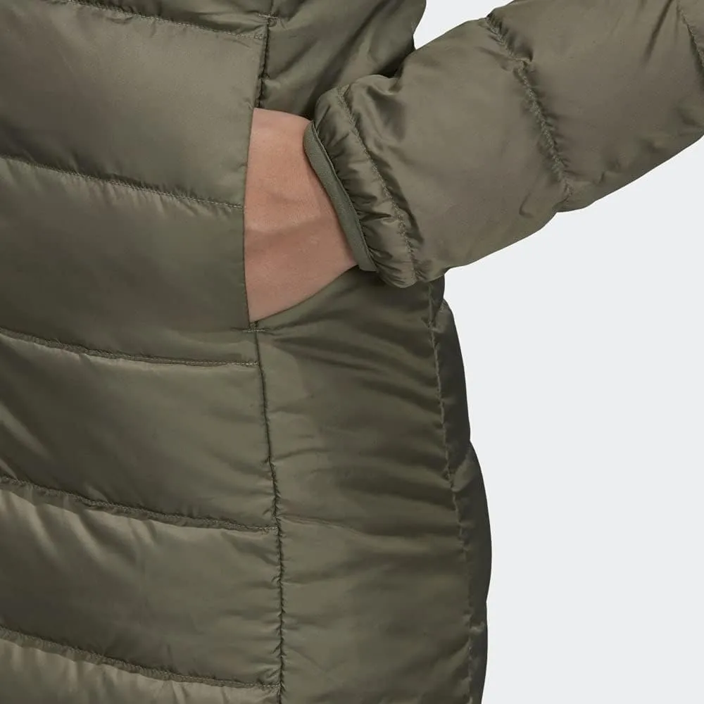 adidas Women's Essentials Light Down Hooded Parka