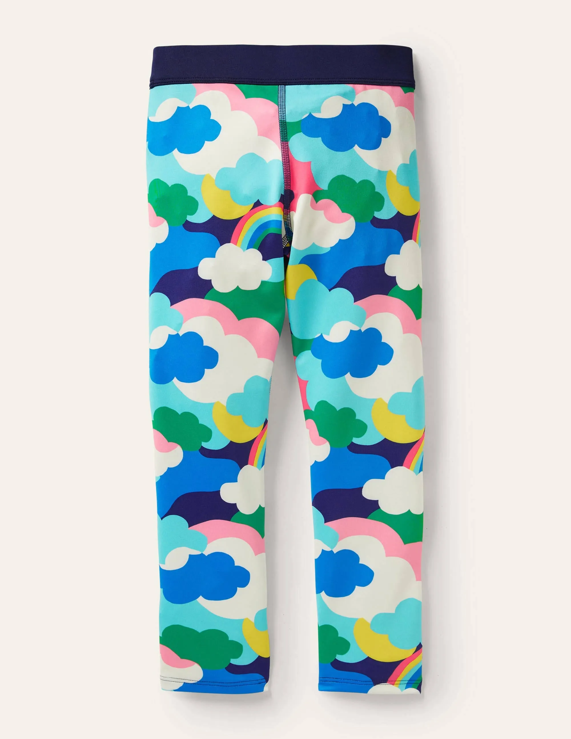 Adventure Jersey Leggings-Multi Cloud Camo