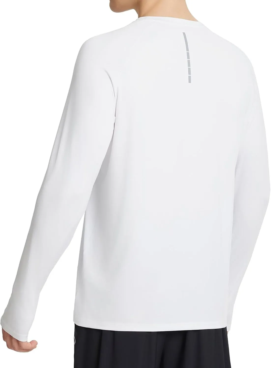 baleaf Men's Long Sleeve Running Shirts Sun Protection UV UPF 50  T Shirts Workout Athletic Gym Quick Dry Zip Pocket