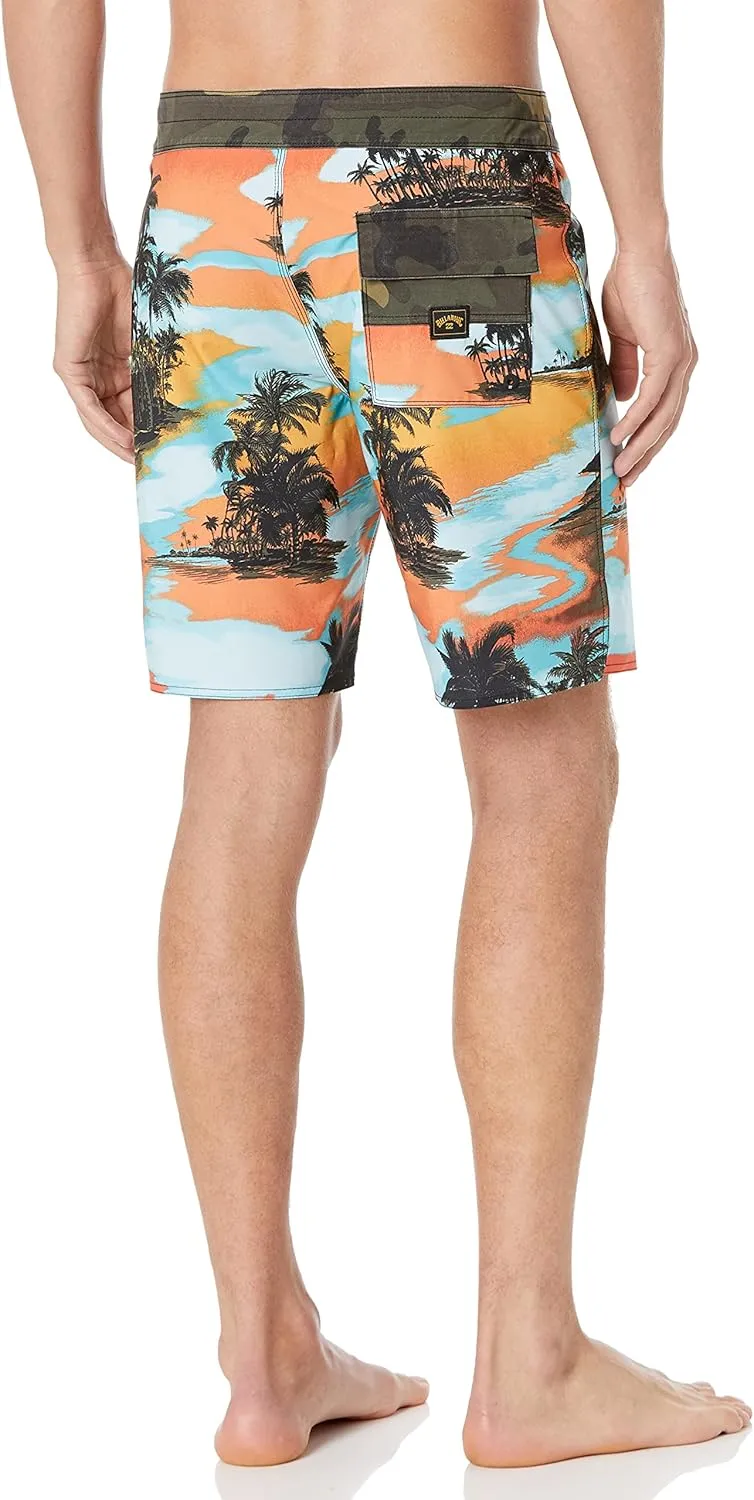 Billabong Men's Sundays Pro Boardshort, 4-Way Performance Stretch, 19 Inch Outseam