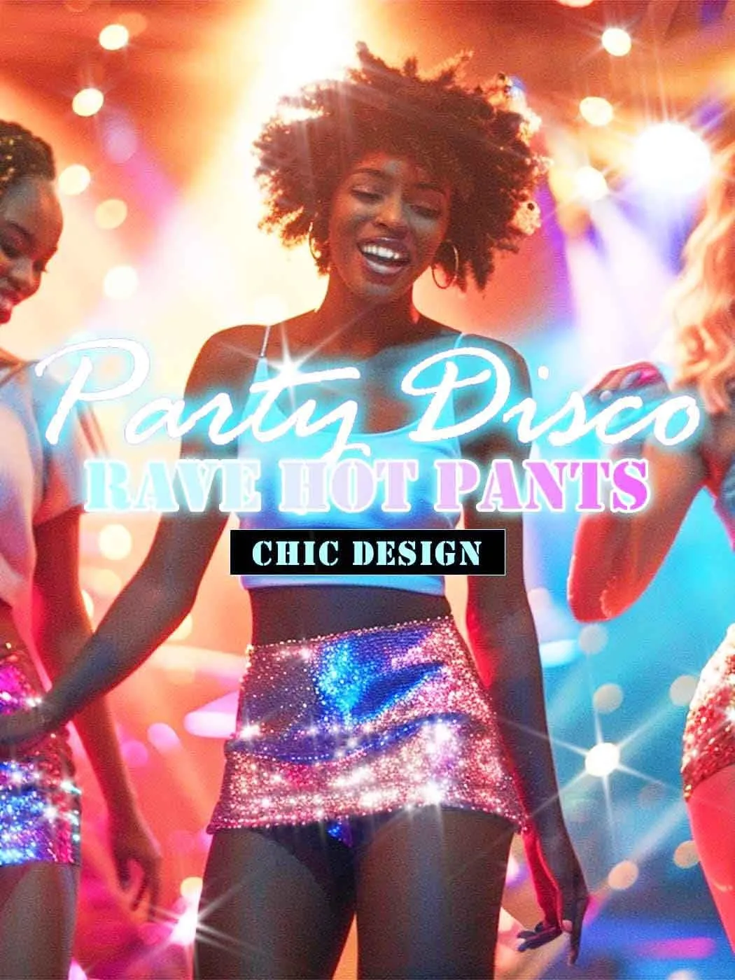 BODIY Women Dot Sequin Shorts Led Light up High Waisted Sparkly Rave Hot Pants Glitter Booty Bottoms Shorts for Disco Concert