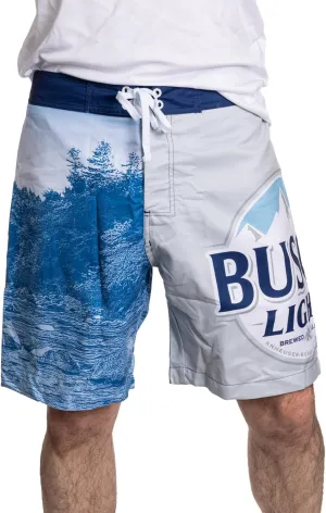 Calhoun Busch Light Men's Mountain Logo Boardshorts