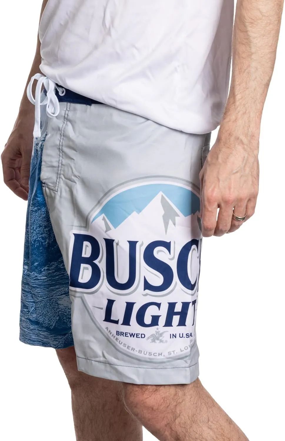 Calhoun Busch Light Men's Mountain Logo Boardshorts