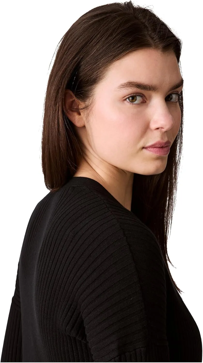 Calvin Klein Women's Smooth Cotton Rib Sweater Duster