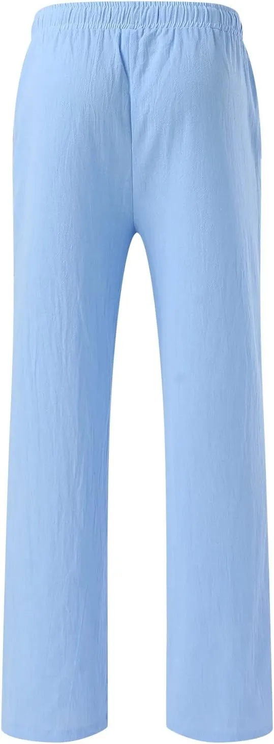 Cargo Pants for Men Relaxed Fit Big and Tall Casual Jogger Sweatpants Cargo Pants for Men Men's Work Lined Sweatpants
