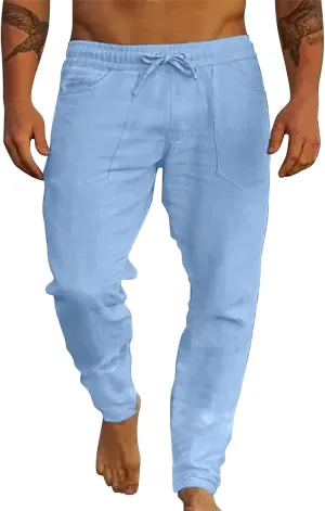 Cargo Pants for Men Relaxed Fit Big and Tall Casual Jogger Sweatpants Cargo Pants for Men Men's Work Lined Sweatpants