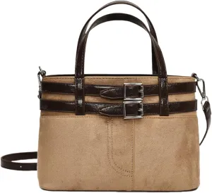 Casual Bucket Bag for Women, Fashionable Single Shoulder Bag with Refined Hardware, Smooth Zipper, Large Capacity