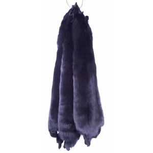 Dyed Fox Skin - Black