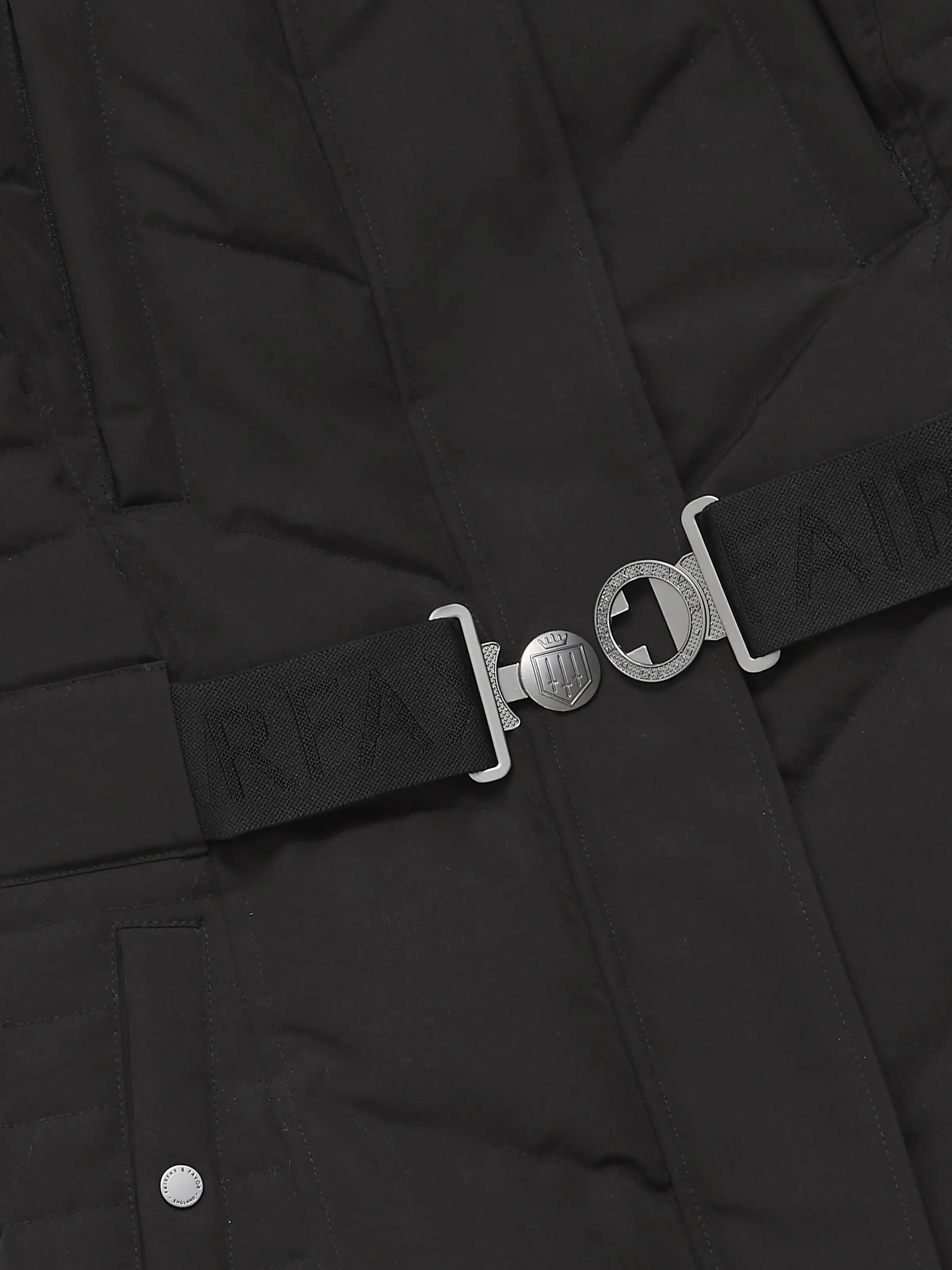 Fairfax & Favor Charlotte Padded Longline Coat