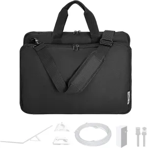 FOMITO Light Carry Bag Camera Case with Shockproof Foam for DSLR LED Stabilizer Drone, LED Video Light etc - Black