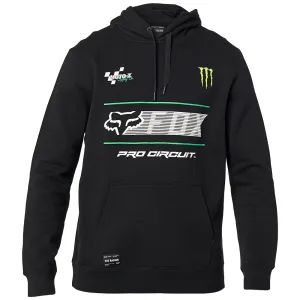 FOX PRO CIRCUIT PULLOVER CREW FLEECE [BLACK] S