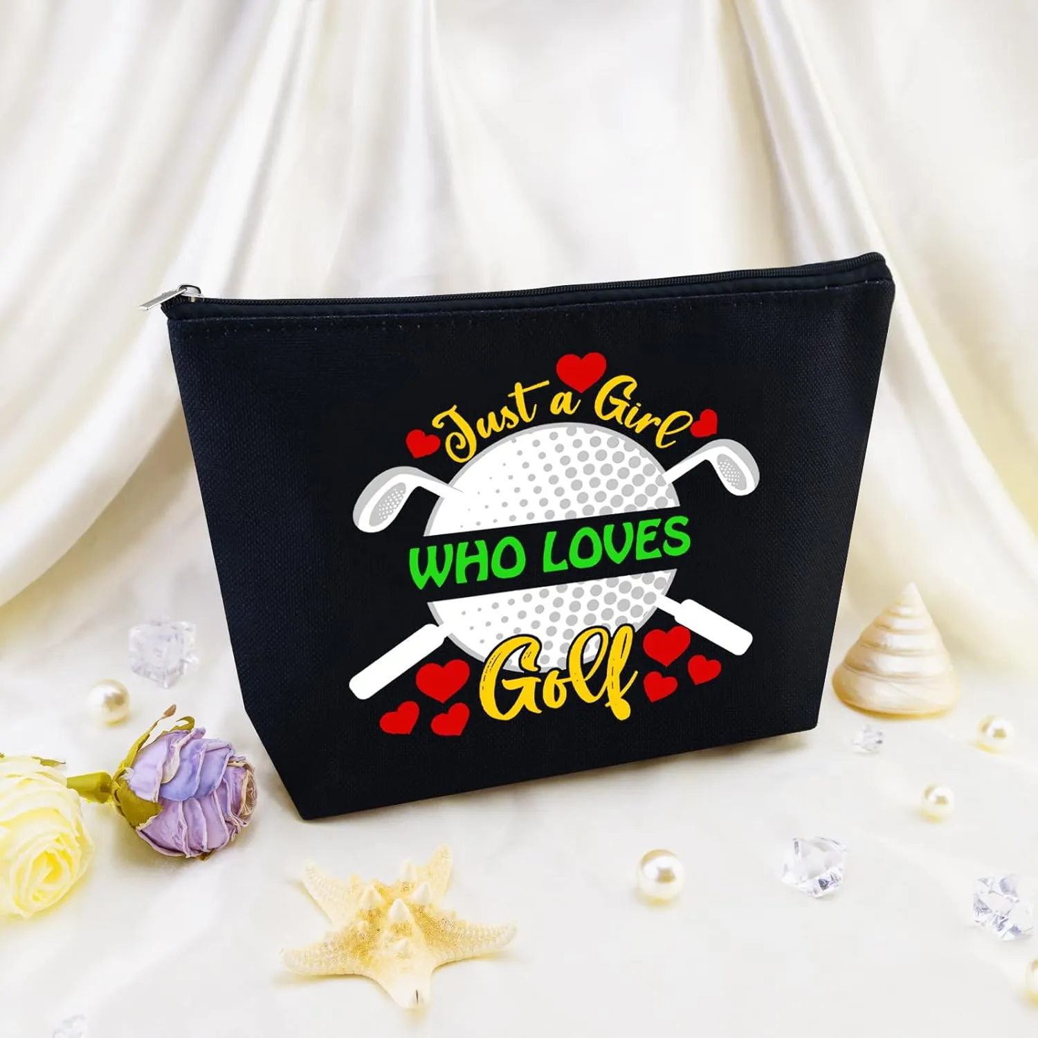 Golf Gifts for Women Coach Appreciation Gift Cool Gifts for Golfer Golf Lovers Accessories for Women Golfers Makeup Bag Cosmetic Pouch for Sports Enthusiasts Birthday Gifts for Her Female