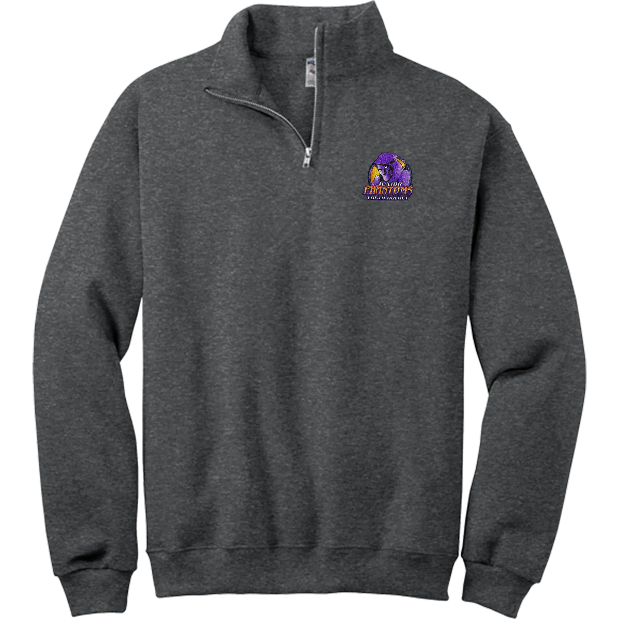 Jr. Phantoms NuBlend 1/4-Zip Cadet Collar Sweatshirt