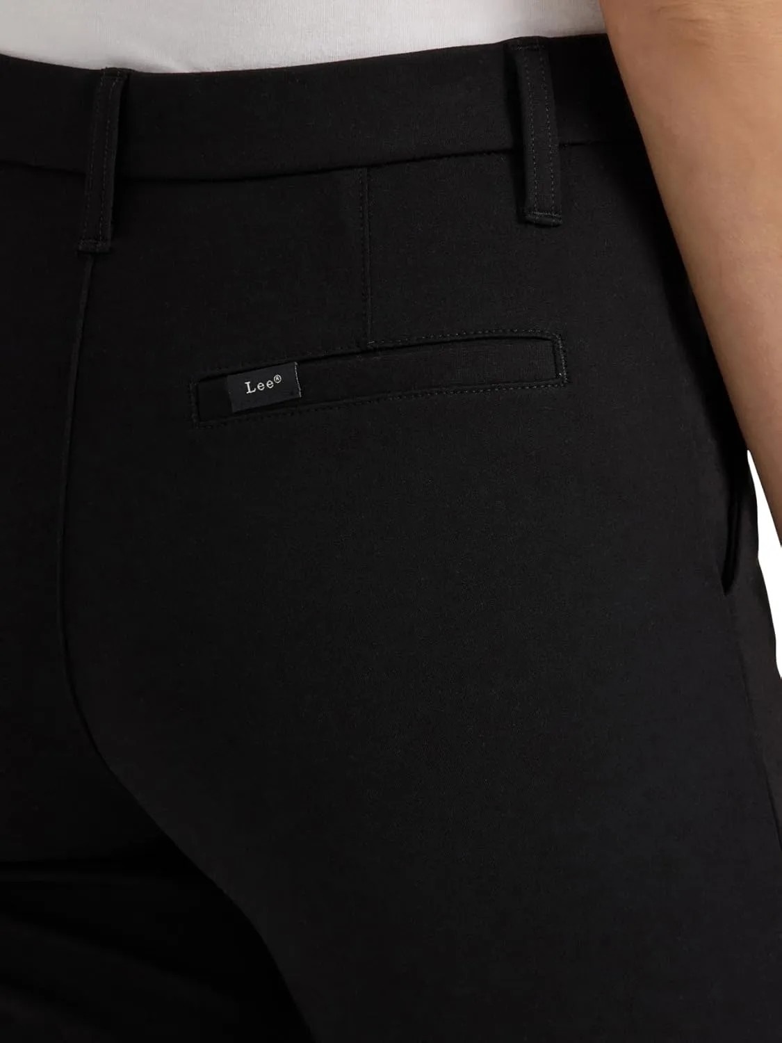 Lee Women's Ultra Lux Comfort Any Wear Side Vent Ankle Pant