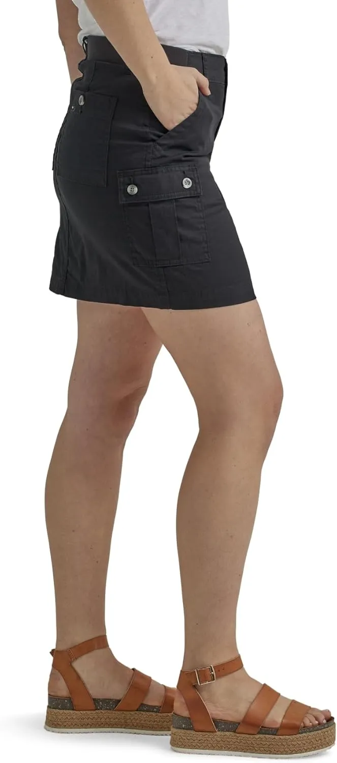 Lee womens Ultra Lux Comfort With Flex-to-go Cargo Skort