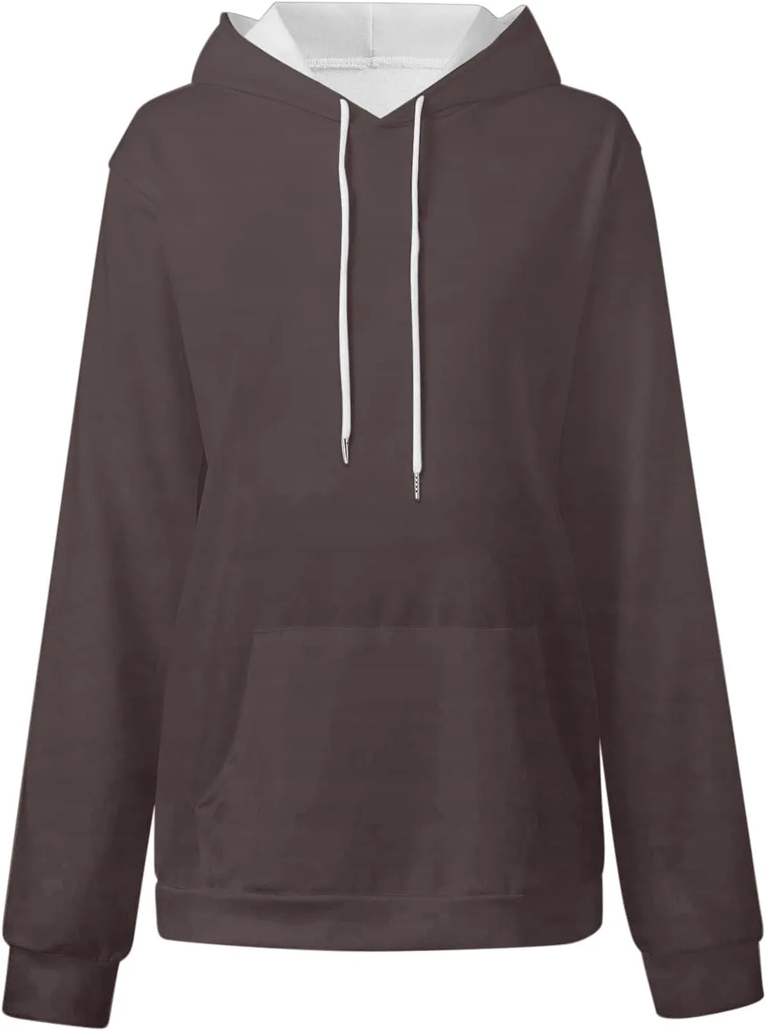 Light Weight Sweatshirt for Women Athletic Fit Workout Sweatshirt Oversized Baggy Pullover Hoodies Hip Hop Streetwear