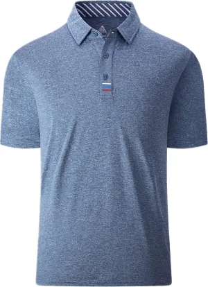 Men Golf Shirts Short Sleeve Sports Casual Polo Shirts for Men