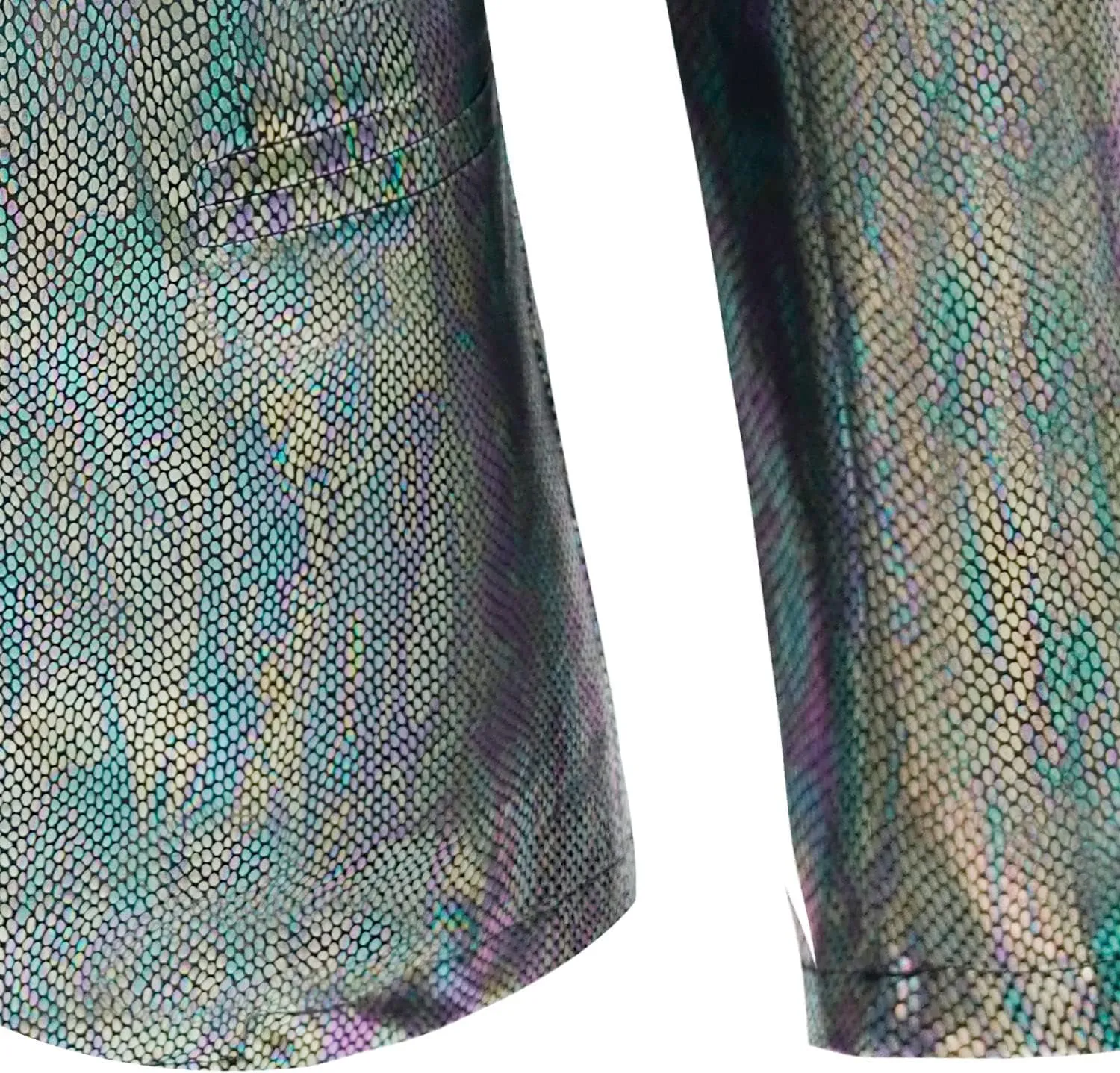 Men's 70s Outfit Disco Suit Shiny Party Outfit Sequin Costume