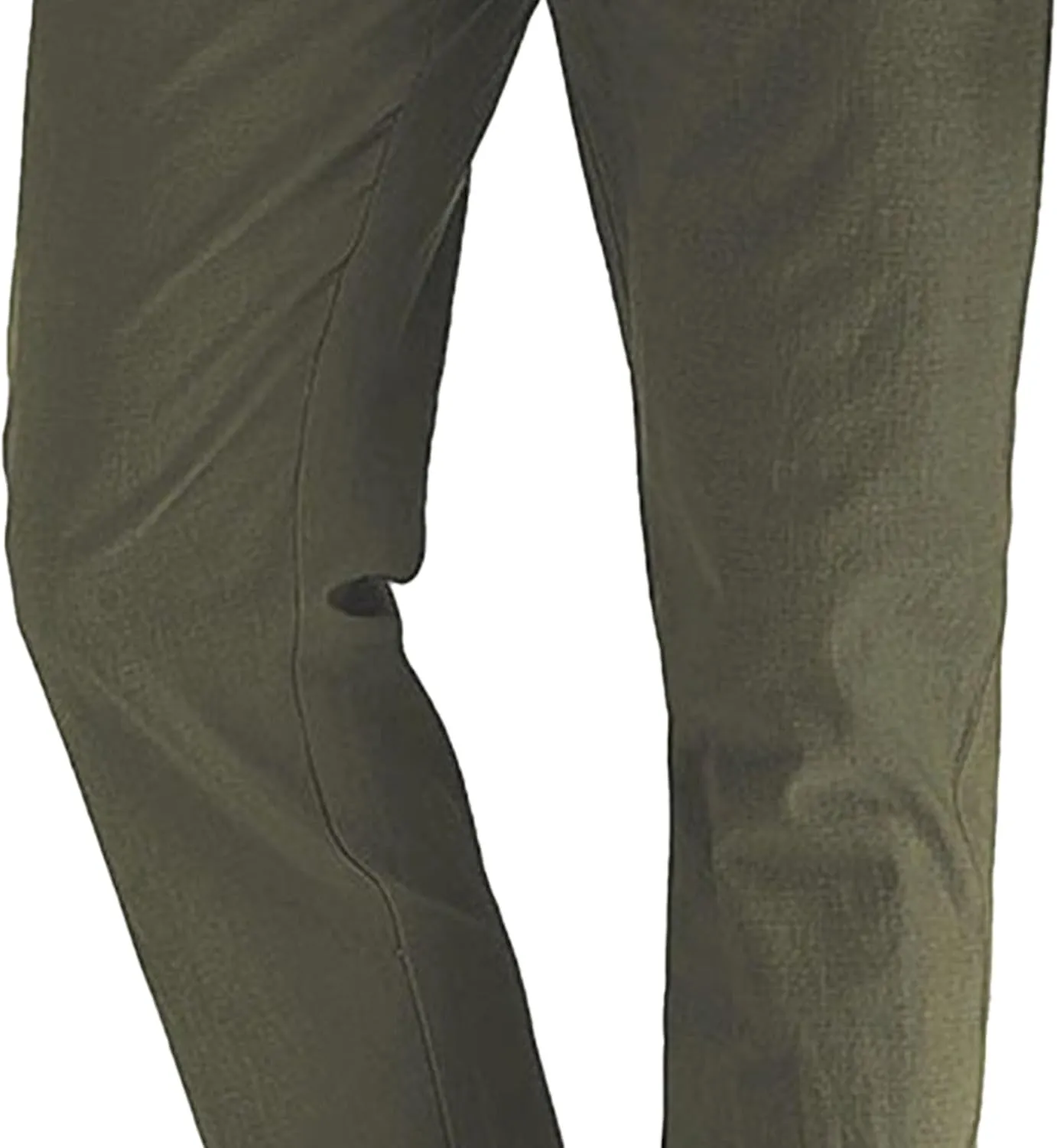 Men's Comfort Baggy Casual Pants Yoga Linen Straight Leg Hiking Pants Basic Solid Joggers Trousers