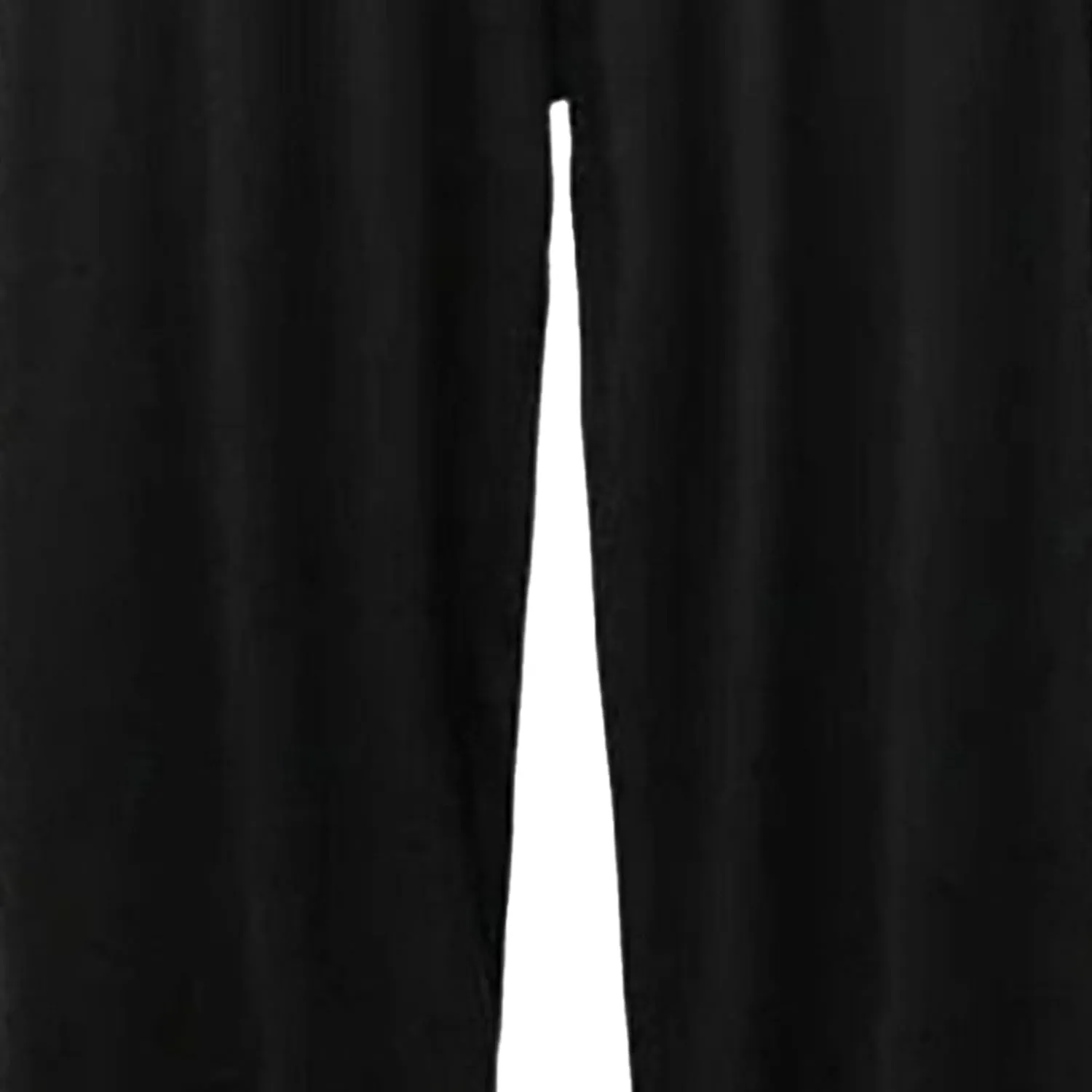 Men's Comfort Straight Leg Workout Pants Stretch Lightweight Drawstring Trousers Soft Loose Fit Indoor Summer Pants