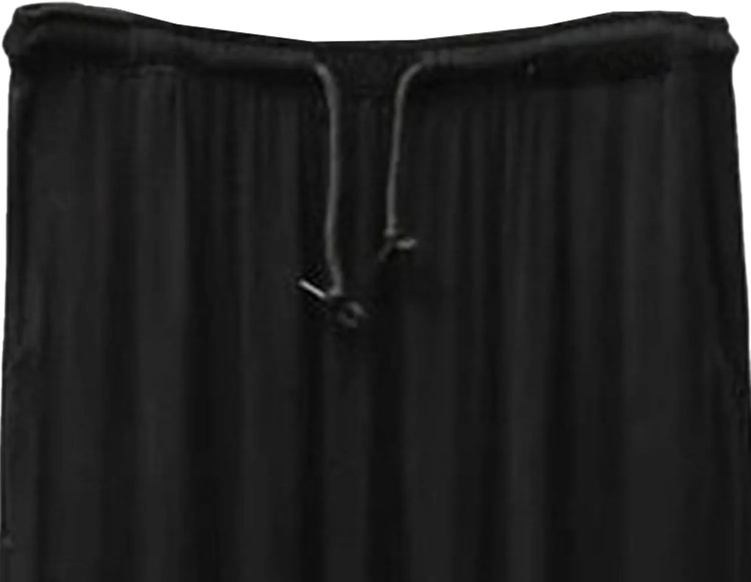 Men's Comfort Straight Leg Workout Pants Stretch Lightweight Drawstring Trousers Soft Loose Fit Indoor Summer Pants