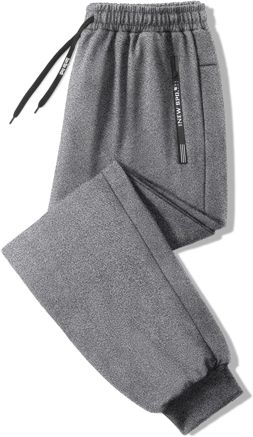 Men's Joggers Baggy Joggers Sweatpant Stretch Sports Lounge Pant Comfort Soft Jogging Bottoms