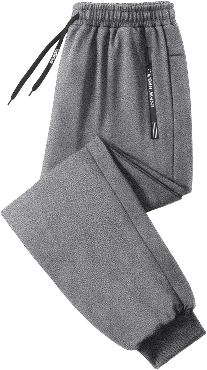 Men's Joggers Baggy Joggers Sweatpant Stretch Sports Lounge Pant Comfort Soft Jogging Bottoms