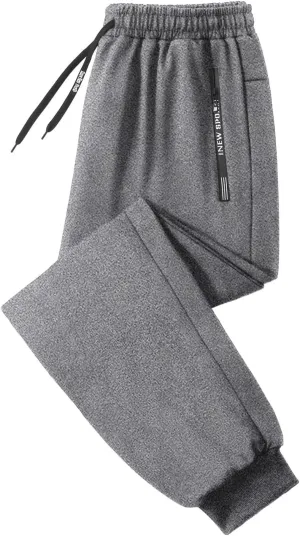 Men's Joggers Baggy Joggers Sweatpant Stretch Sports Lounge Pant Comfort Soft Jogging Bottoms