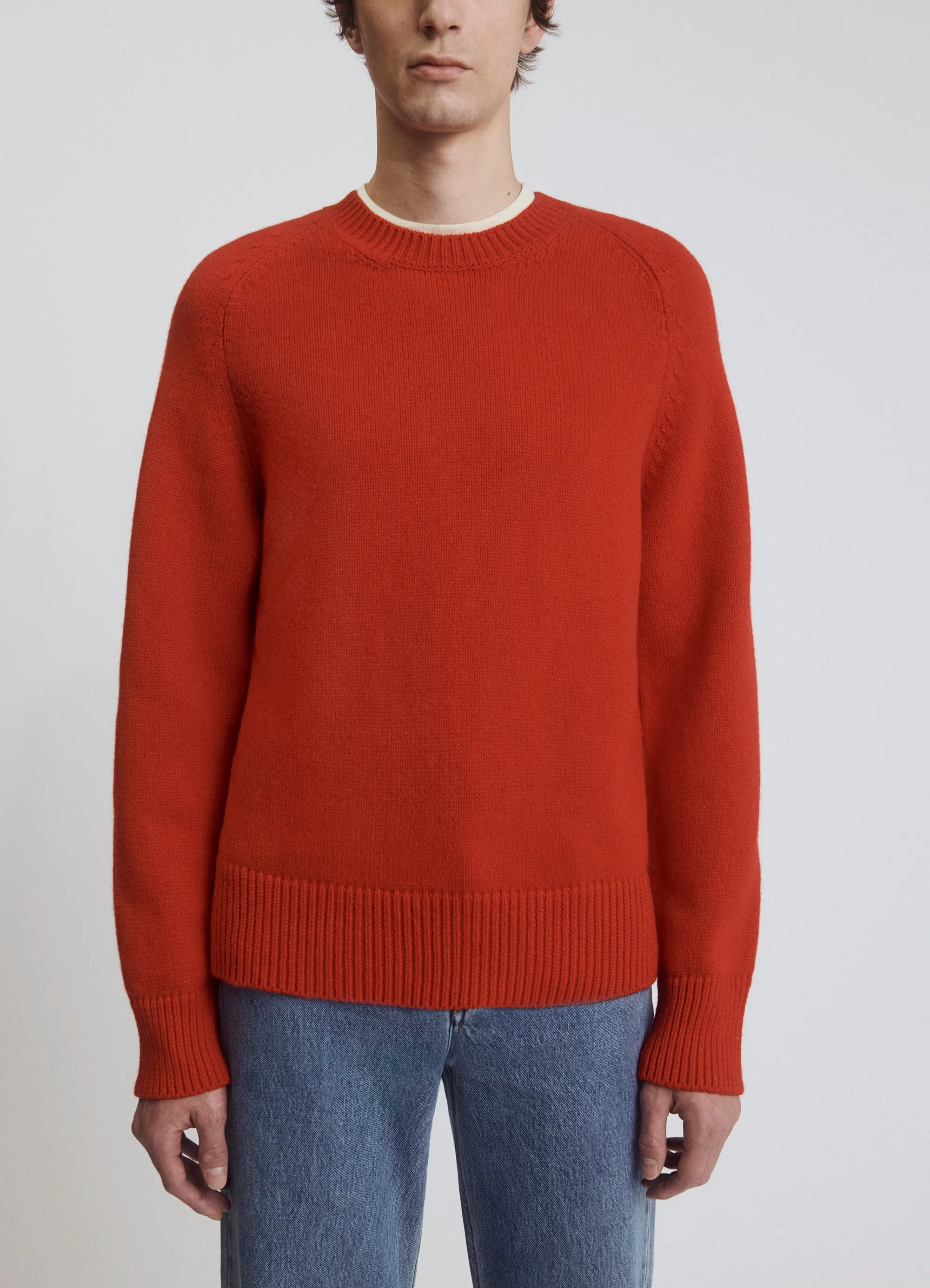 Mens Rosh Crewneck in Red