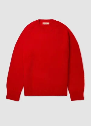Mens Rosh Crewneck in Red