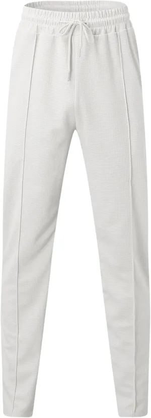 Men's Slim Fit Tapered Hiking Outdoor Pants Comfort Joggers Sweatpants Pants Drawstring Casual Athletic Trousers