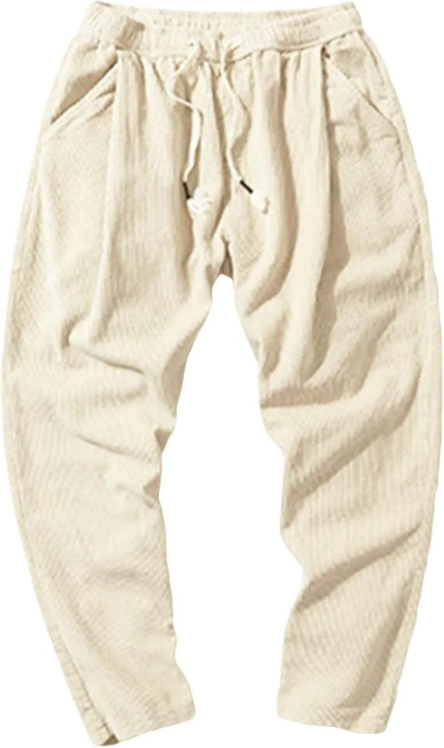 Men's Slim Straight Fit Stretch Corduroy Pant Expandable Waist Classic Fit Flat Front Pant Comfort Chino Pant