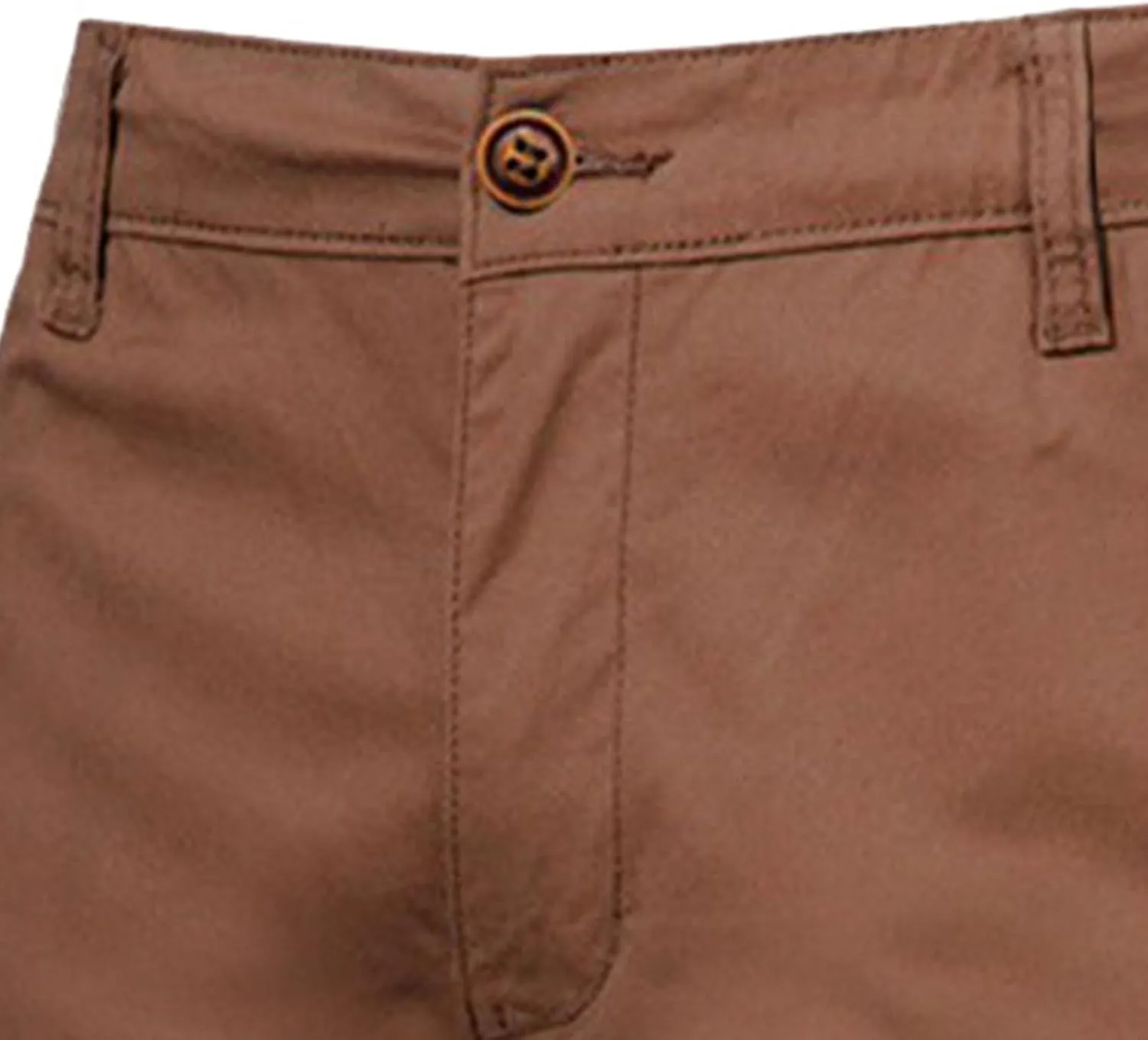 Men's Stretch Chino Short Fashion Slim Fit Flat Front Cargo Shorts Classic Summer Comfort Casual Shorts with Pocket