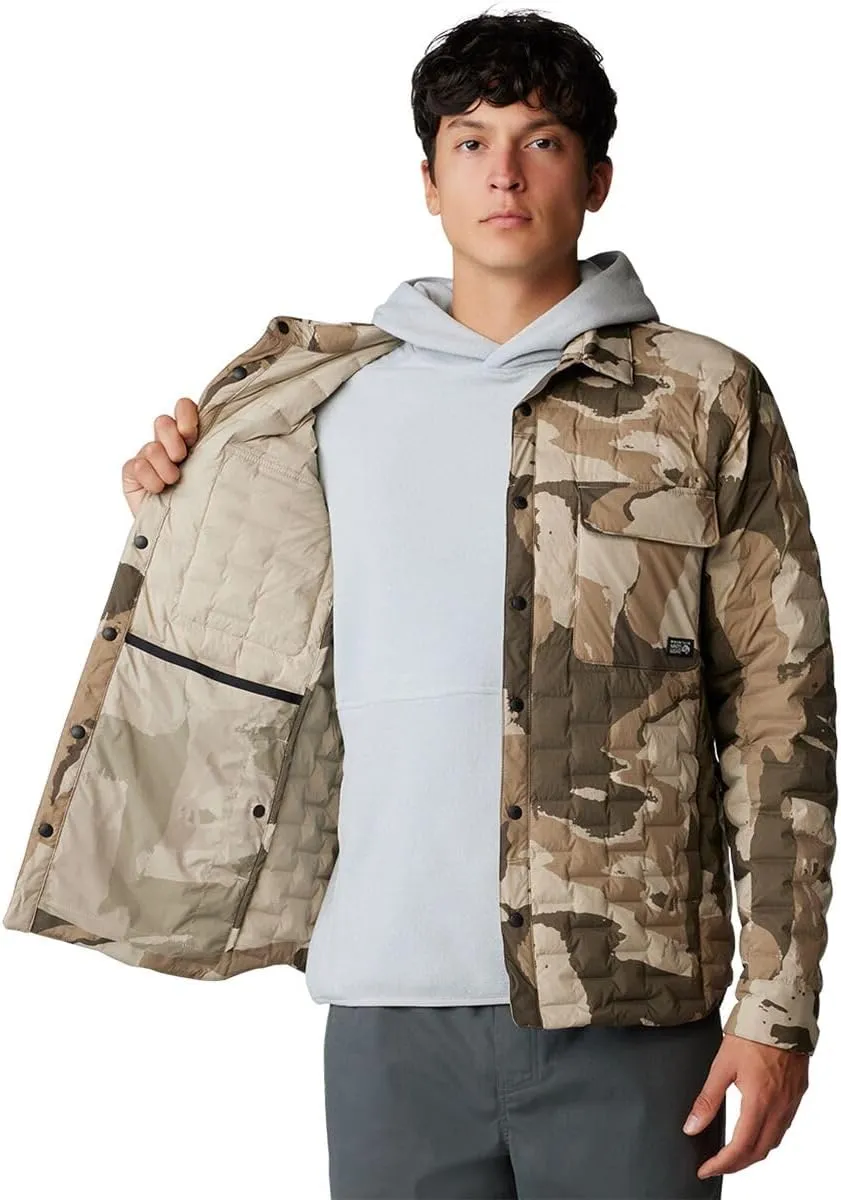 Mountain Hardwear Men's StretchDown Light Shacket