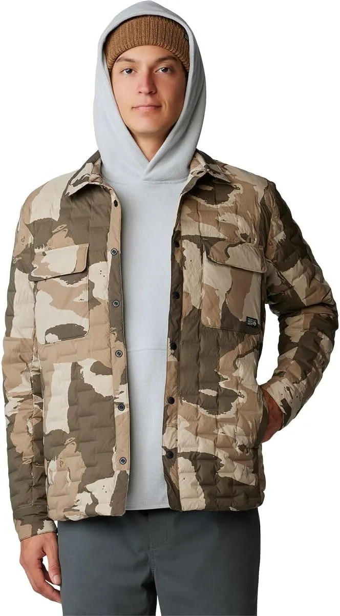 Mountain Hardwear Men's StretchDown Light Shacket