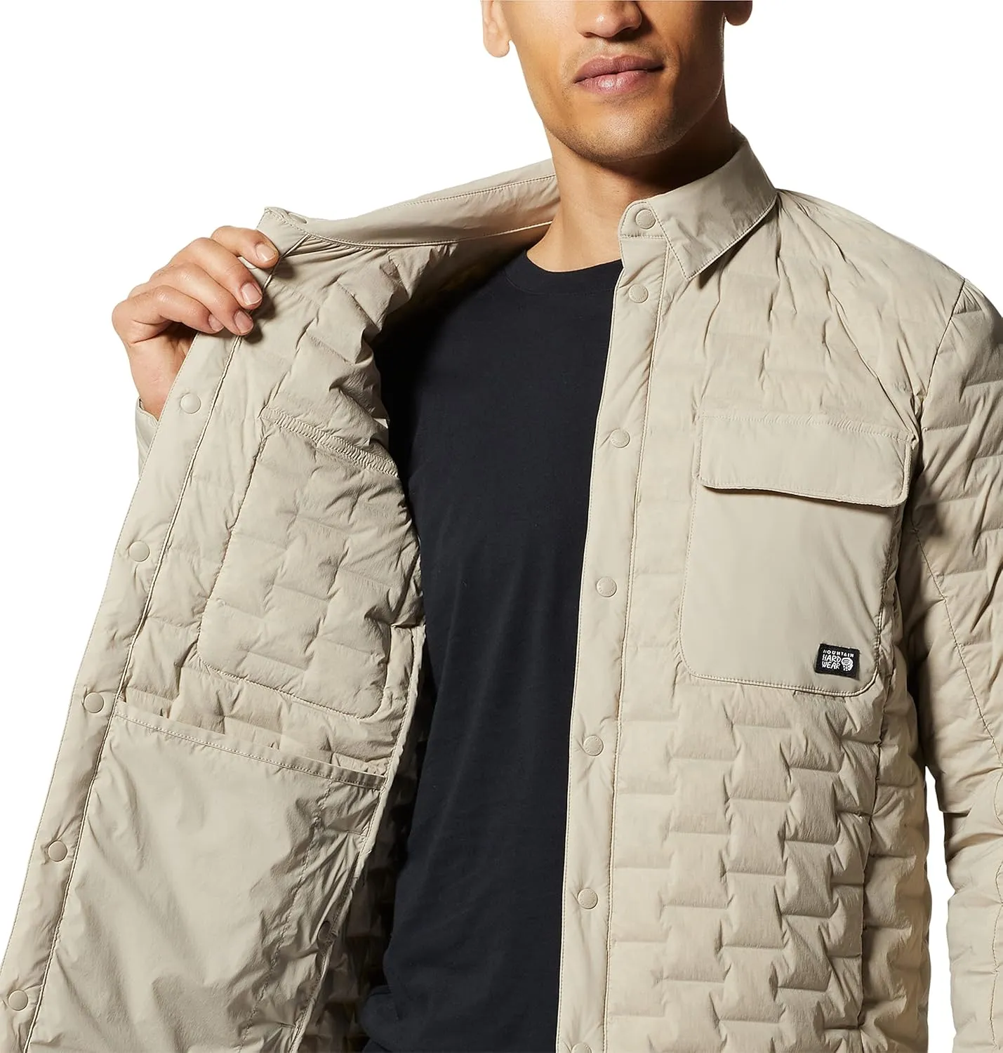 Mountain Hardwear Men's StretchDown Light Shacket