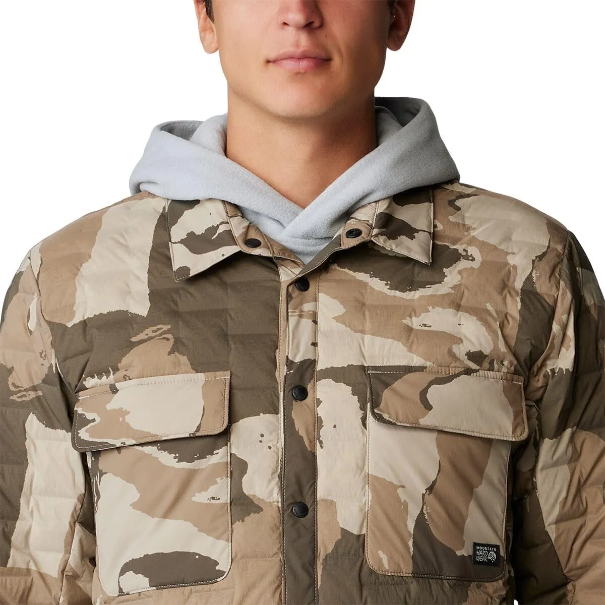 Mountain Hardwear Men's StretchDown Light Shacket