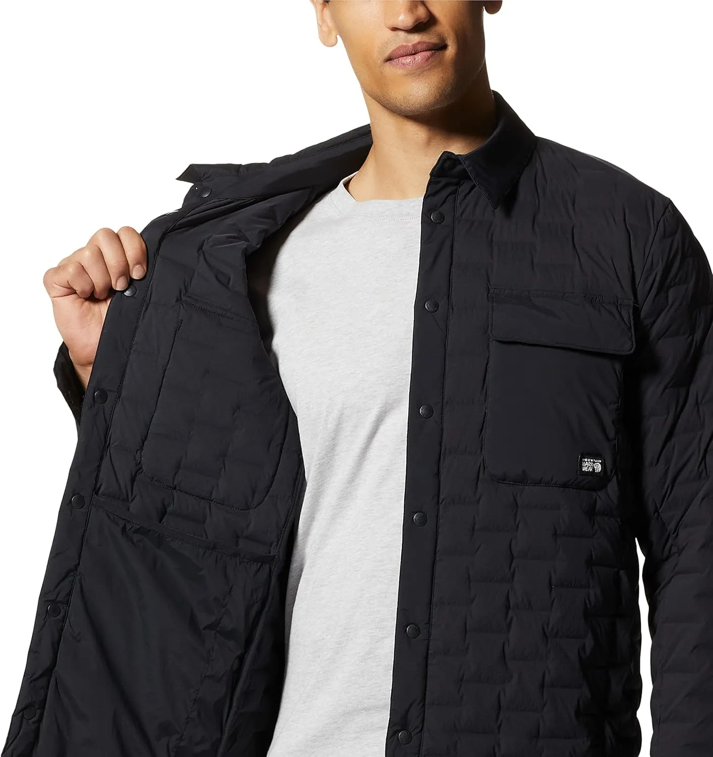 Mountain Hardwear Men's StretchDown Light Shacket