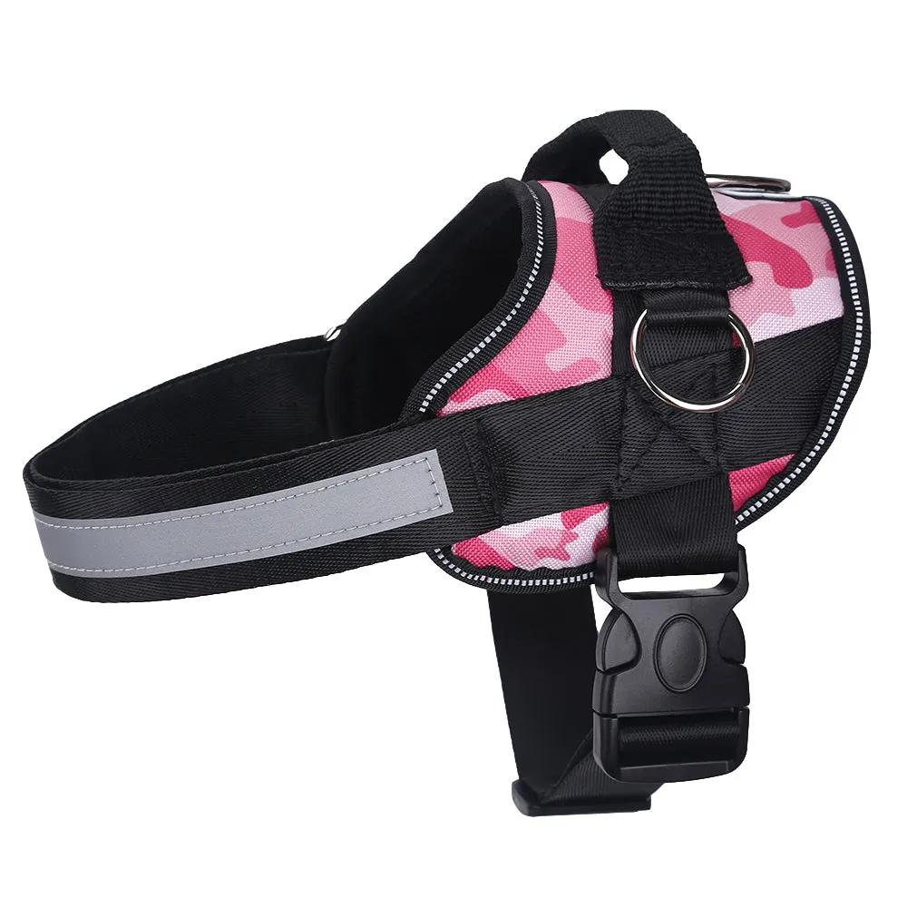 Pink Camo Joyride Basic Essential Dog Harness 1.0