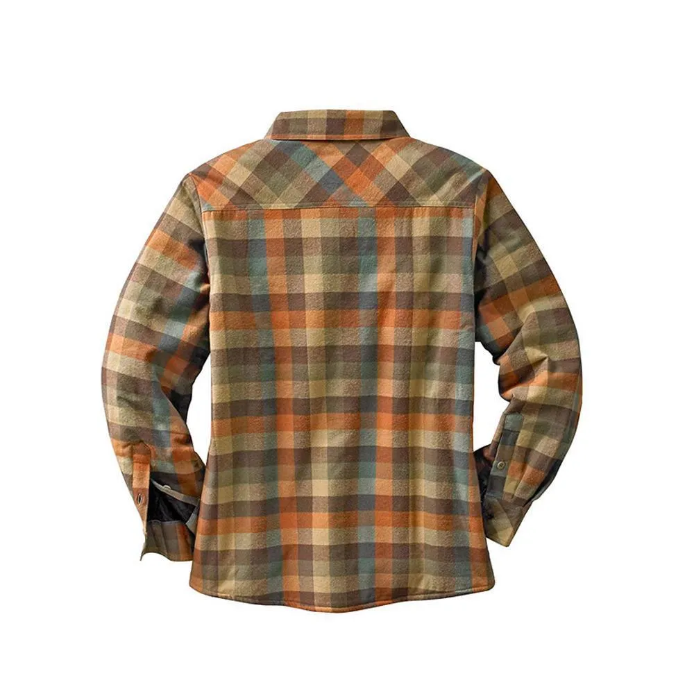 Plaid And Cotton Thermal Jacket