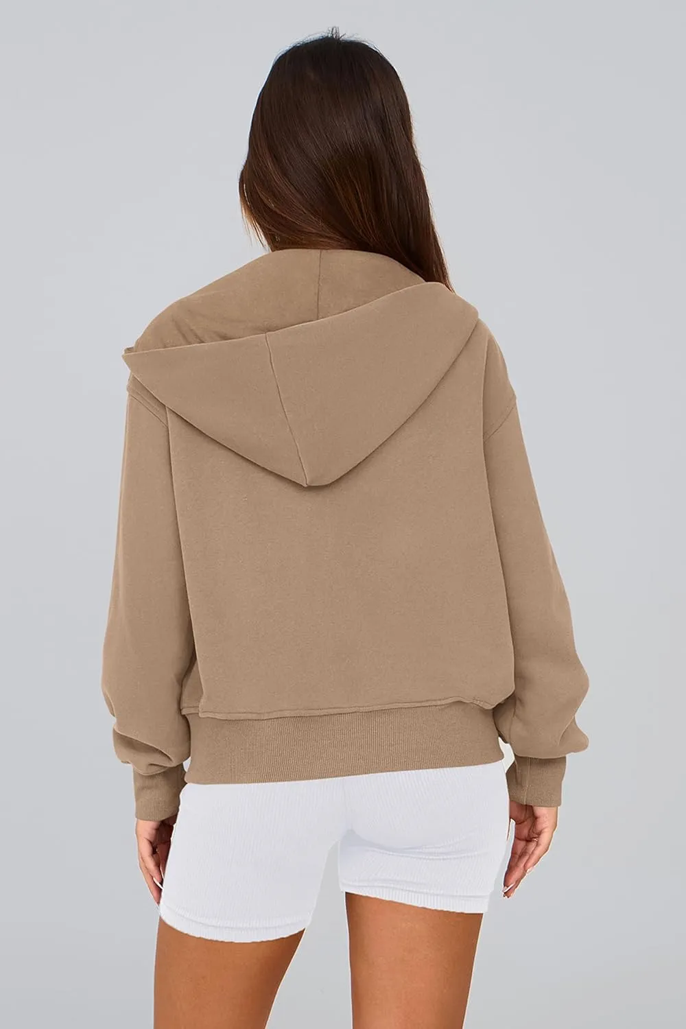 PRETTYGARDEN Women's Zip Up Hoodie Sweatshirt Y2K Fall Fashion Clothes Long Sleeve Loose Fit Pockets Casual Trendy Jacket
