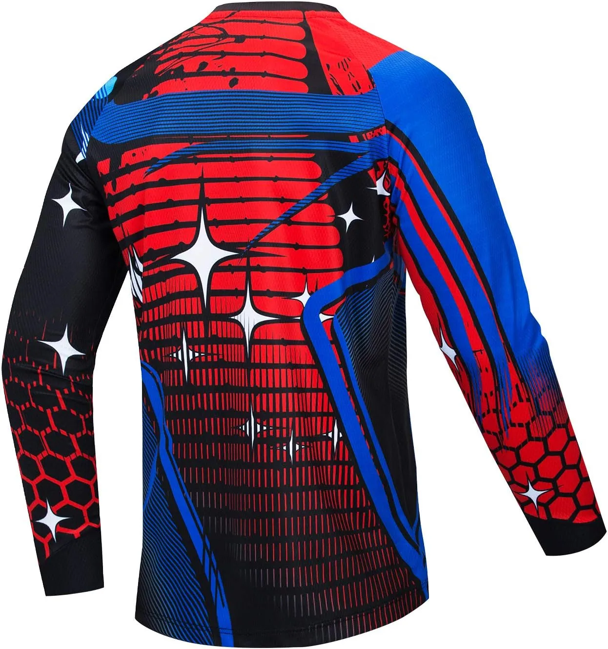 PSPORT Cycling Sweatshirt Men MTB T-Shirt Long Sleeve Bike Motorcycle Shirts Bike Jersey Tops UV Protection