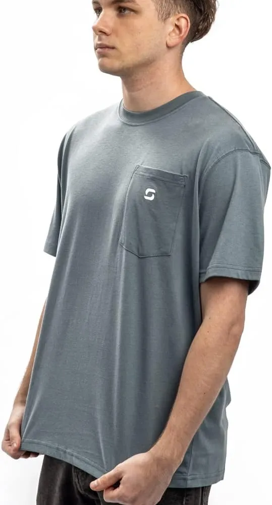 SHOHELL Pocket T Shirts for Men - Cotton Men's T-Shirts, Multipack