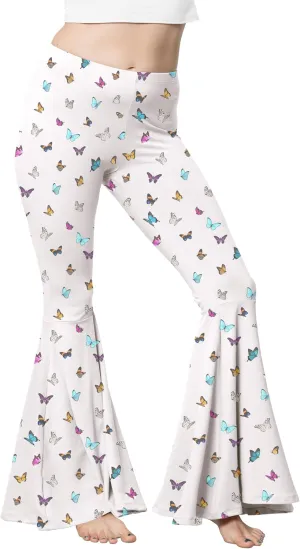 STRETCH IS COMFORT Womens Plus Size Oh So Soft Pull On Stretchy Bell Bottom Flare Pants| XL-7X