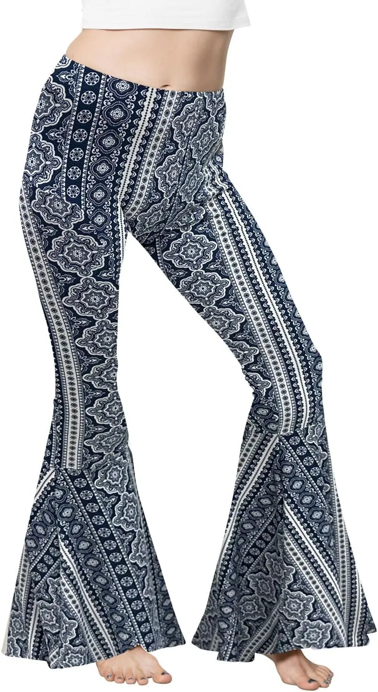 STRETCH IS COMFORT Womens Plus Size Oh So Soft Pull On Stretchy Bell Bottom Flare Pants| XL-7X