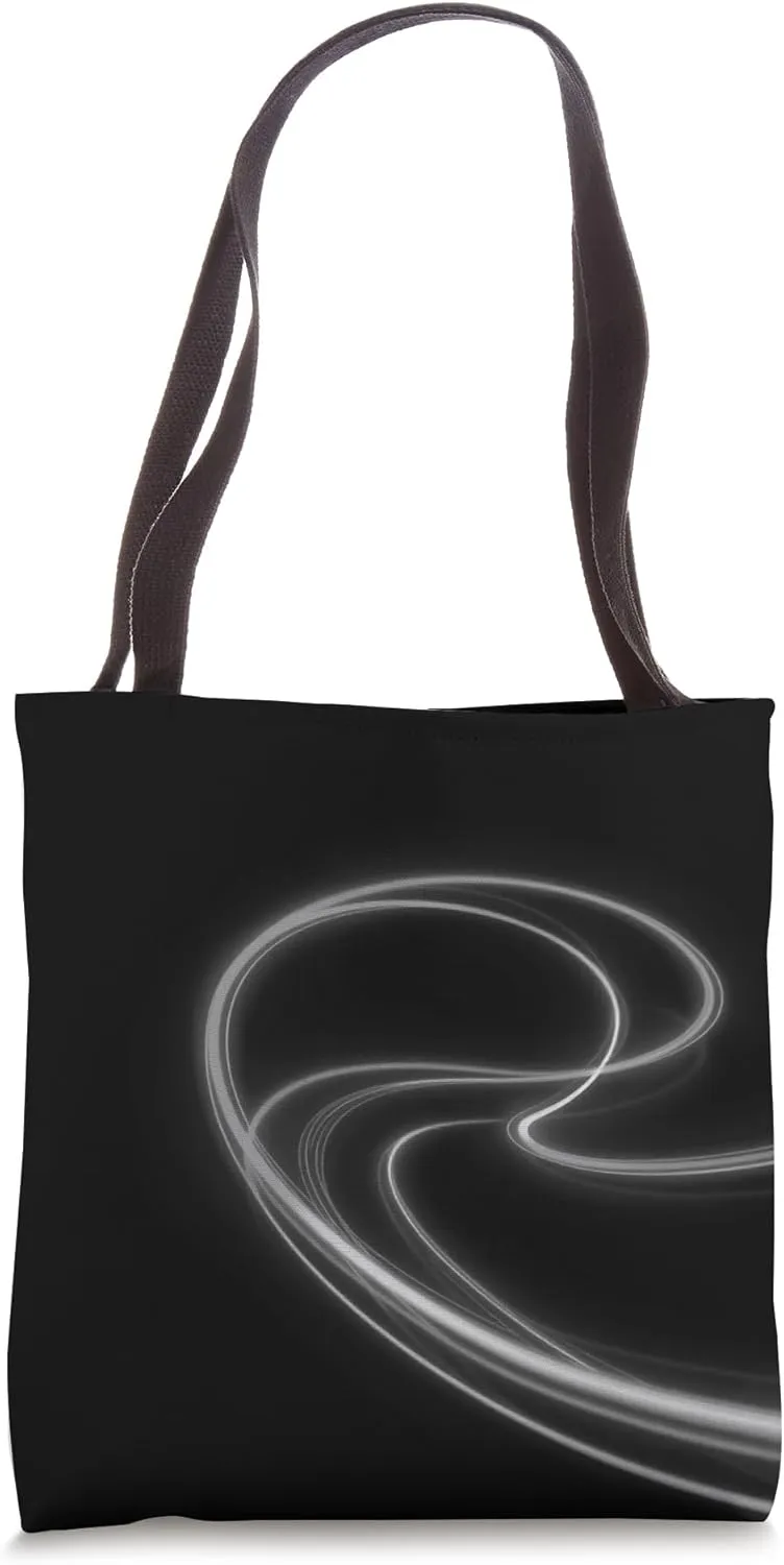 Stunning Light Swirl Graphic Tote Bag