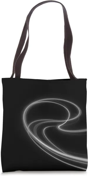 Stunning Light Swirl Graphic Tote Bag